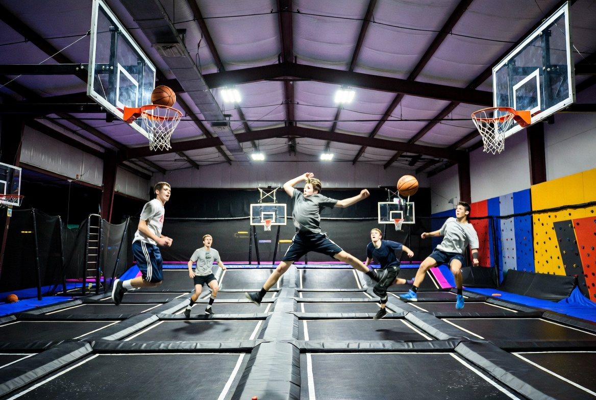 Tablet screen with one jump session listing